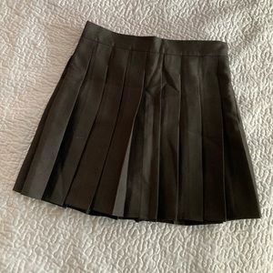 Wildcat pleated skirt